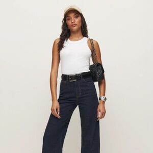 Reformation Tasha Tank in White